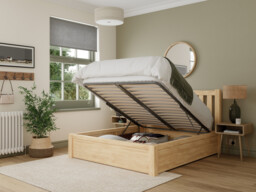 Edgemont Ottoman Wooden Bed Frame - thumbnail 3