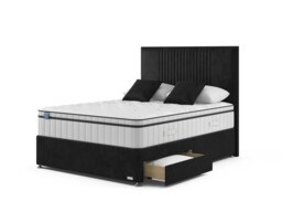 iGel NanoTech 3500i Plushtop Divan Bed Set on Glides - thumbnail 2