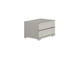 Sicily 2 Drawer Bedside Table - thumbnail 2