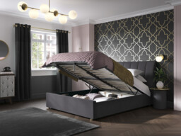 Bella Upholstered Ottoman Bed Frame - thumbnail 2