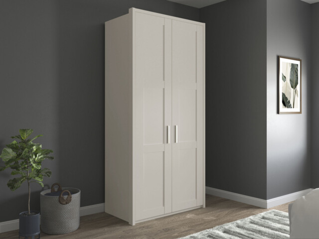 Alster 2 Door Hinged Wardrobe - image 1