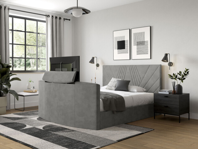 Saxon TV Bed Frame - image 1