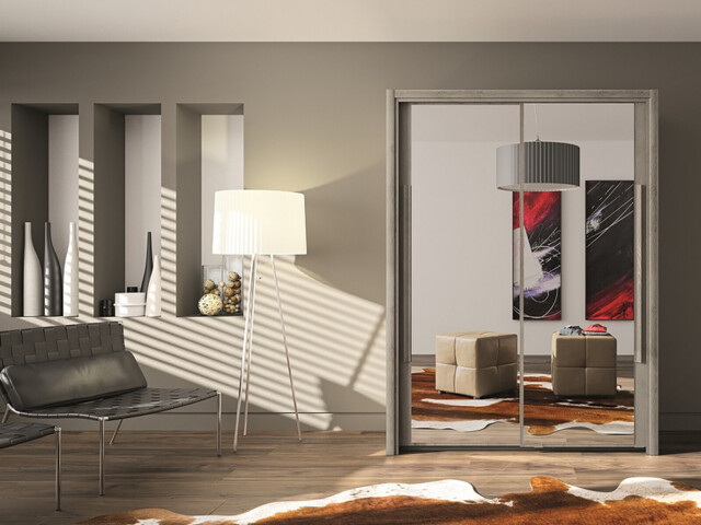 Bergen 2 Door Sliding Wardrobe - image 1
