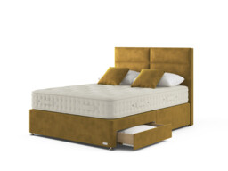 Hypnos Luxurious Earth 02 Divan Bed Set On Glides - thumbnail 2