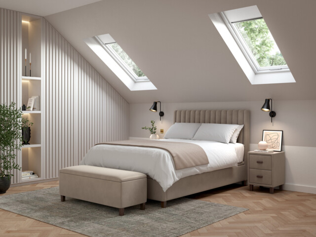Snooze Nocturne Ottoman Bed Frame - image 1