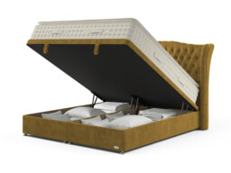 Hypnos Luxurious Earth 03 Divan Bed Set On Glides - thumbnail 3