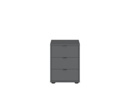 Emden 3 Drawer Bedside Cabinet - thumbnail 3