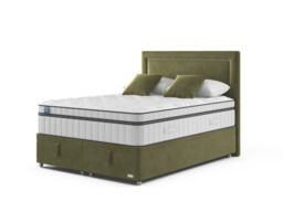 iGel NanoTech 6000i Plushtop Divan Bed Set on Castors - thumbnail 2