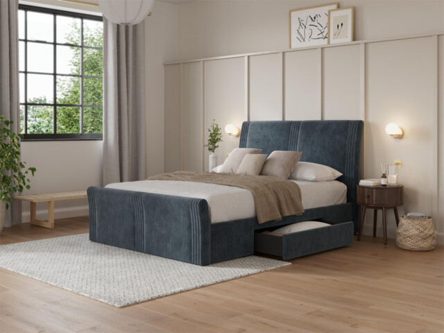 Hensby Side Drawer Bed Frame - image 1