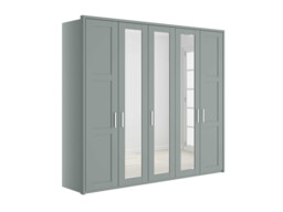 Alster 5 Door Hinged Wardrobe - thumbnail 2