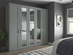 Alster 5 Door Hinged Wardrobe