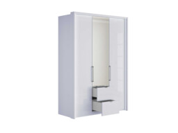 Sicily 3 Door Bi-Fold Wardrobe - thumbnail 2