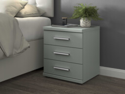 Alster 3 Drawer Bedside Cabinet