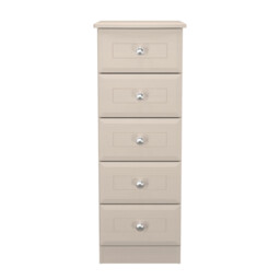 Corren 5 Drawer Tallboy Chest of Drawers - thumbnail 2