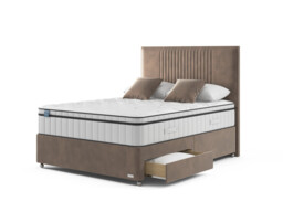 iGel NanoTech 3500i Plushtop Divan Bed Set on Castors - thumbnail 2