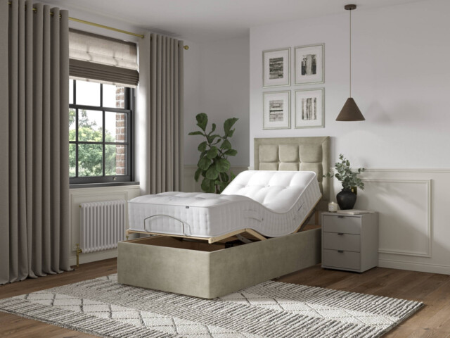 Postureflex 1000 Pocket Natural Divan Bed Set - image 1
