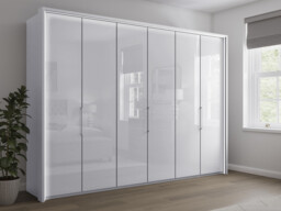 Sicily 6 Door Bi-Fold Wardrobe