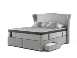 Sealy Orwell Posturepedic Divan Bed Set On Glides - thumbnail 2