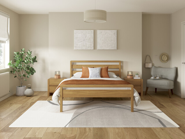Hip Hop Wooden Bed Frame - image 1