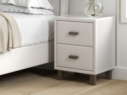 Snooze 2 Drawer Bedside Cabinet
