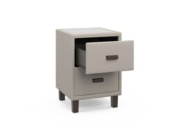 Snooze 2 Drawer Bedside Cabinet - thumbnail 3