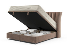 Hypnos Luxurious Earth 05 Divan Bed Set On Castors - thumbnail 3
