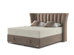 Hypnos Luxurious Earth 05 Divan Bed Set On Castors - thumbnail 2