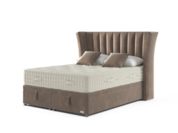 Hypnos Luxurious Earth 05 Divan Bed Set On Glides - thumbnail 2