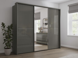 Sicily 3 Door Sliding Wardrobe - thumbnail 1