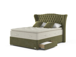 Hypnos Luxurious Earth 03 Divan Bed Set On Glides - thumbnail 2