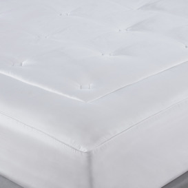 Hotel Collection Lyocell King Mattress Protector, White - thumbnail 3