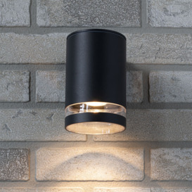 Cinder Outdoor Wall Down Light, Anthracite - thumbnail 2