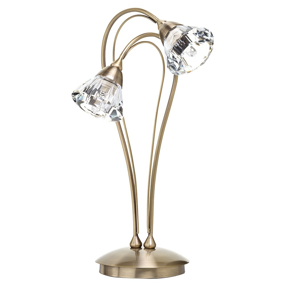 Marianne Table Lamp, Antique Brass - image 1