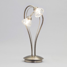 Marianne Table Lamp, Antique Brass - thumbnail 3