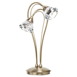 Marianne Table Lamp, Antique Brass - thumbnail 1