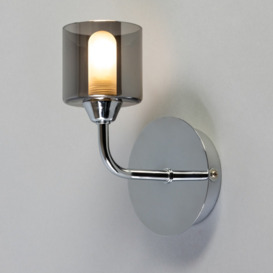 Noah Bathroom Wall Light, Chrome - thumbnail 3