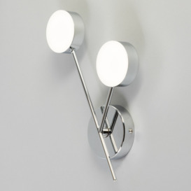 Cian LED Bathroom Wall Light, Chrome - thumbnail 3