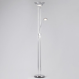 Mother and Child Floor Lamp, Chrome - thumbnail 3
