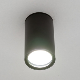 Jared Outdoor Porch Ceiling Light, Black - thumbnail 3