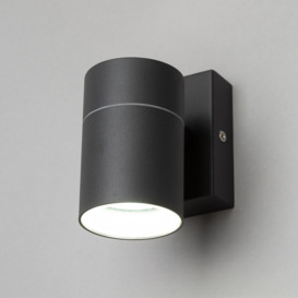 Jared Outdoor Up or Down Wall Light, Anthracite - thumbnail 3