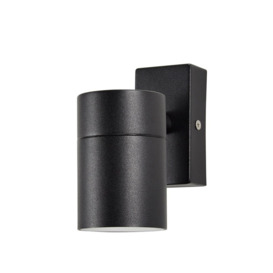 Jared Outdoor Up or Down Wall Light, Black - thumbnail 1