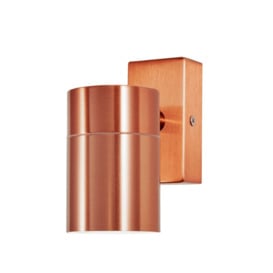 Jared Outdoor Up or Down Wall Light, Copper - thumbnail 1