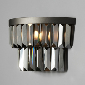 Ozzie Wall Light, Pewter - thumbnail 3