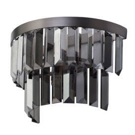 Ozzie Wall Light, Pewter - thumbnail 1