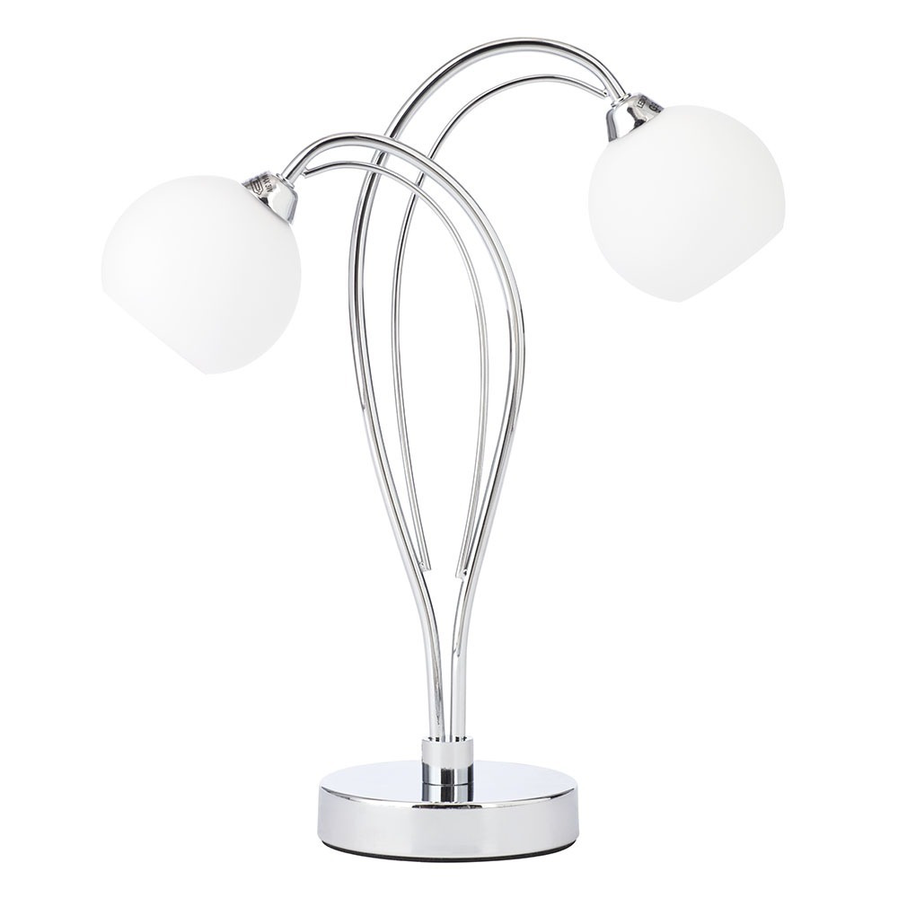 Soni Table Lamp, Chrome - image 1