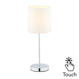 Mira Touch Stick Table Lamp, Natural - thumbnail 1