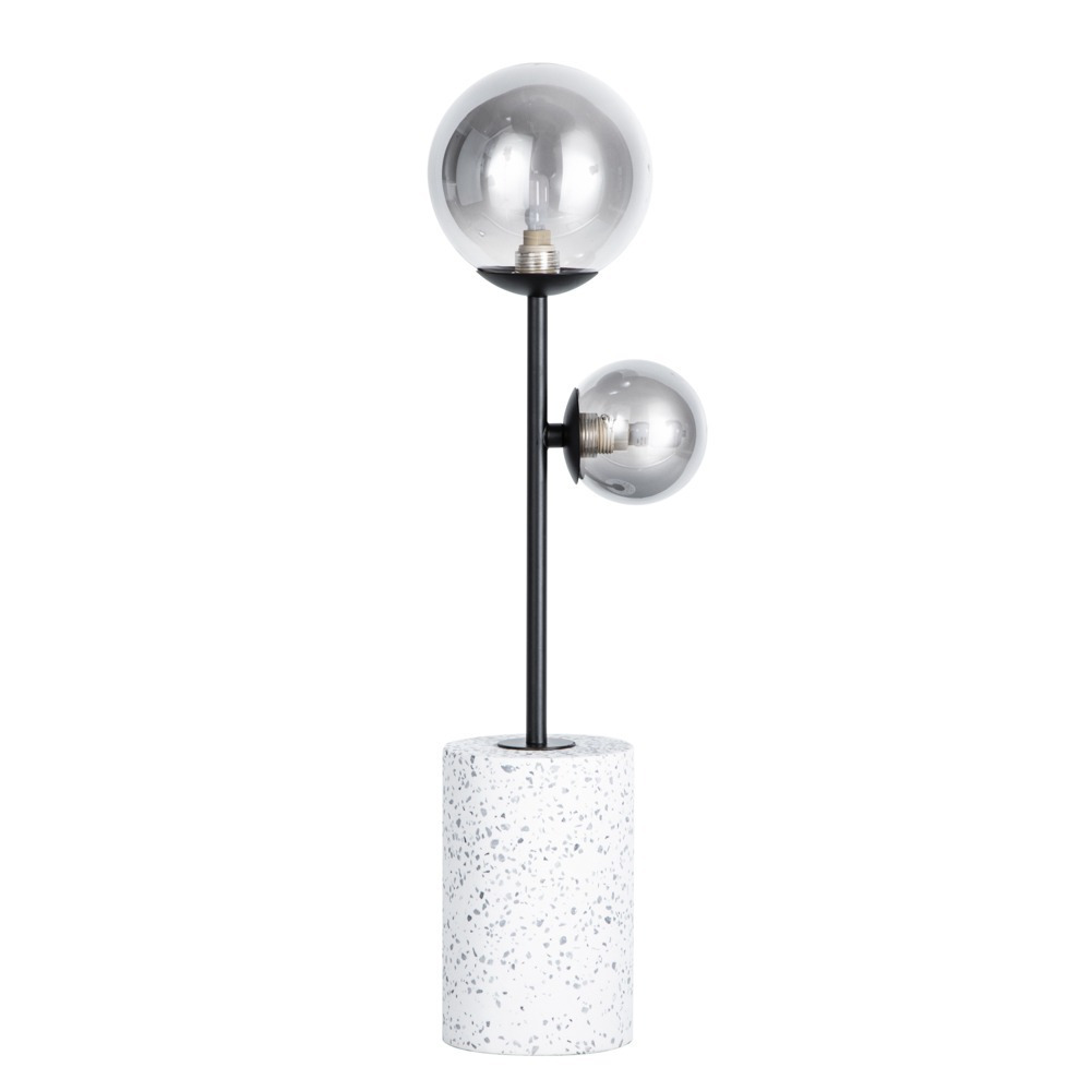 Forella Terrazzo Table Lamp, Satin Black - image 1