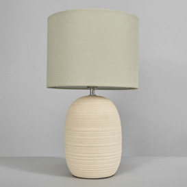 Heath Ceramic Beehive Table Lamp, Cream - thumbnail 3