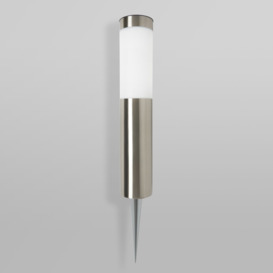 Nashi LED Outdoor Solar Ground Spike Light, Stainless Steel - thumbnail 3