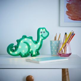 Glow Dinosaur Table Lamp, Green - thumbnail 2